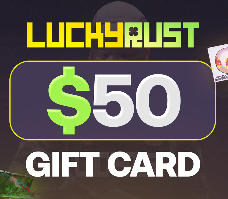 LuckyRust $50 Подарочная карта