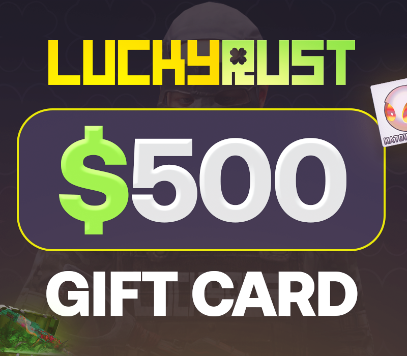 LuckyRust $500 Подарочная карта