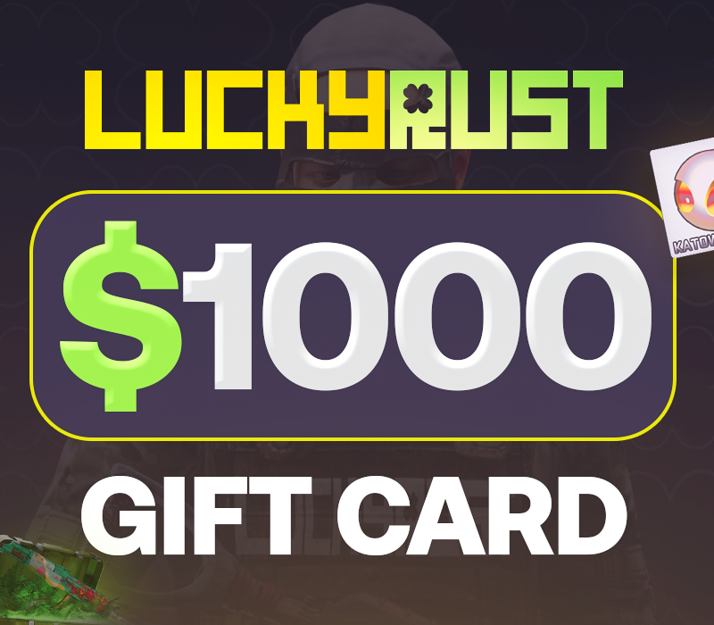 LuckyRust $1000 Подарочная карта