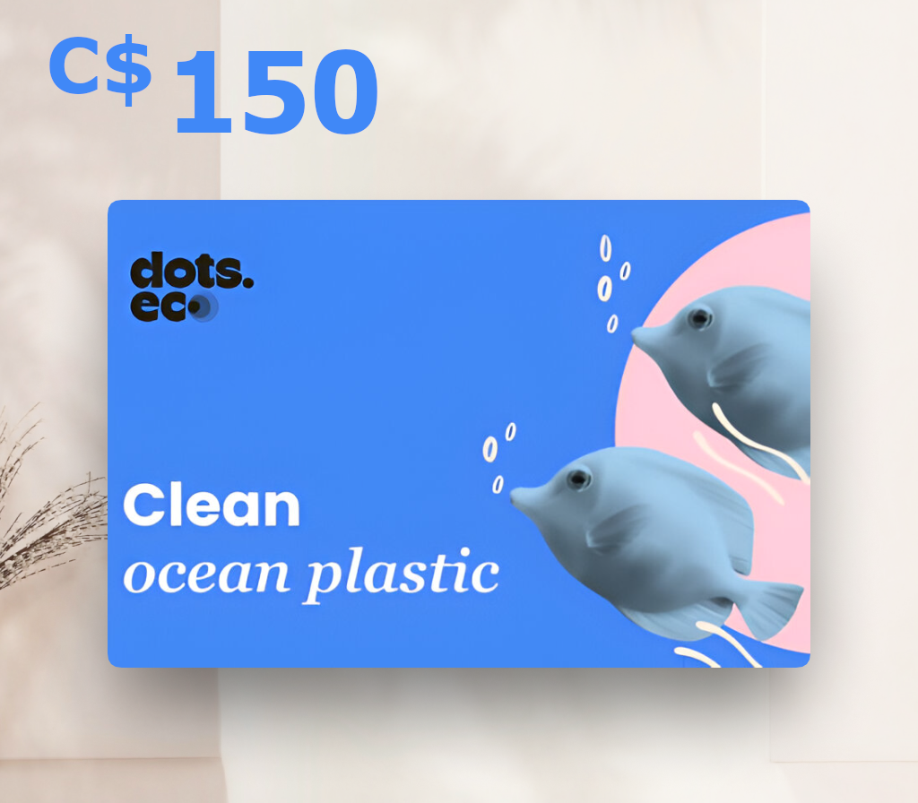 Dots.eco - Clean Ocean Plastic CAD 150 Подарочная карта CA