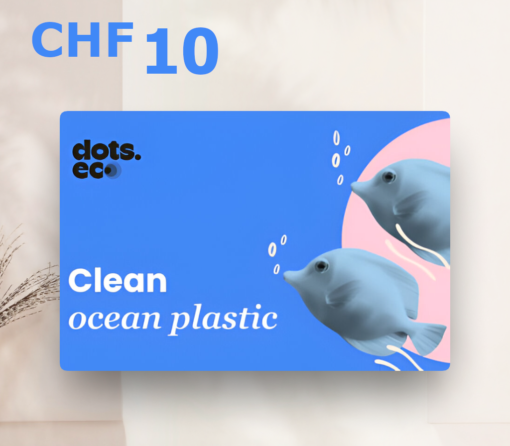 Dots.eco - Clean Ocean Plastic CHF 10 Подарочная карта CH