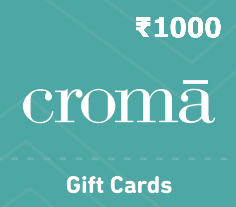 Croma INR 1000 Подарочная карта IN
