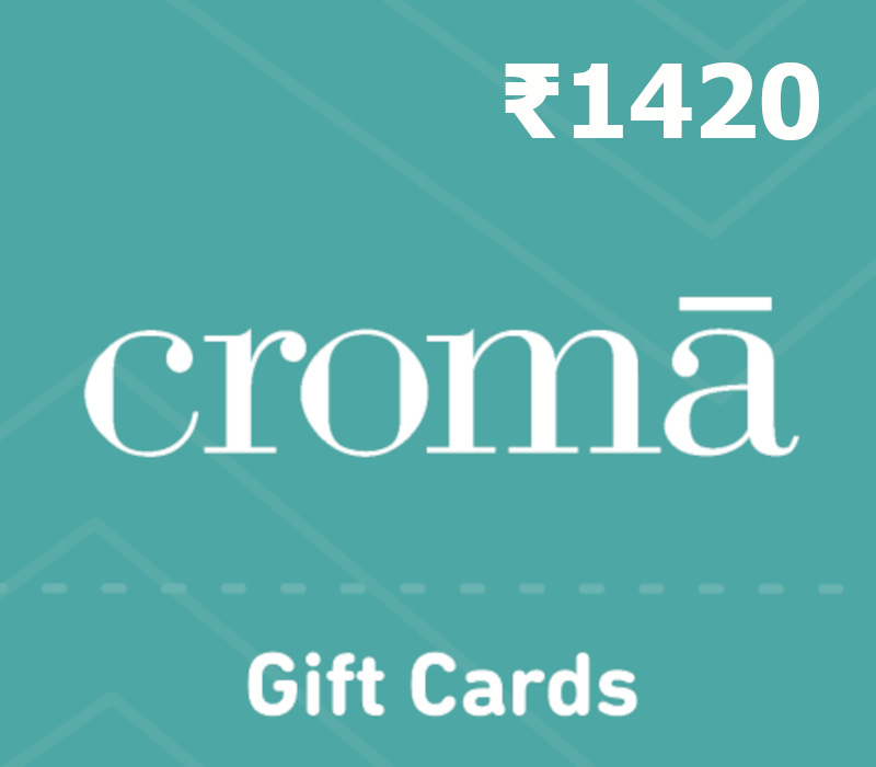 Croma INR 1420 Подарочная карта IN