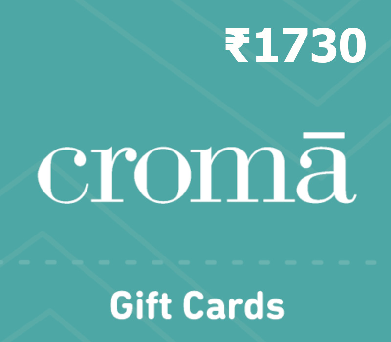 Croma INR 1730 Подарочная карта IN