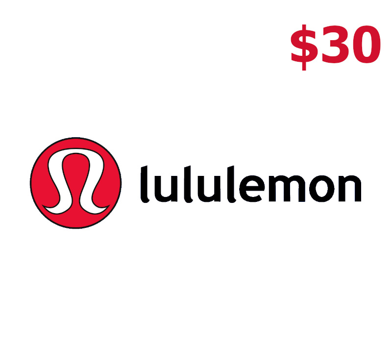 lululemon USD 30 Подарочная карта US