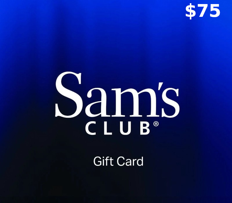 Sam’s Club USD 75 Подарочная карта US