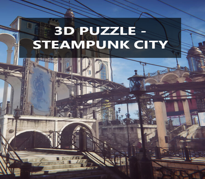 3D PUZZLE - Steampunk City PC Steam Ключ