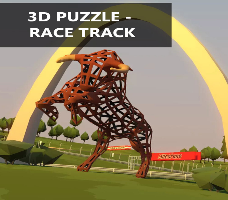 3D PUZZLE - Race Track PC Steam Ключ