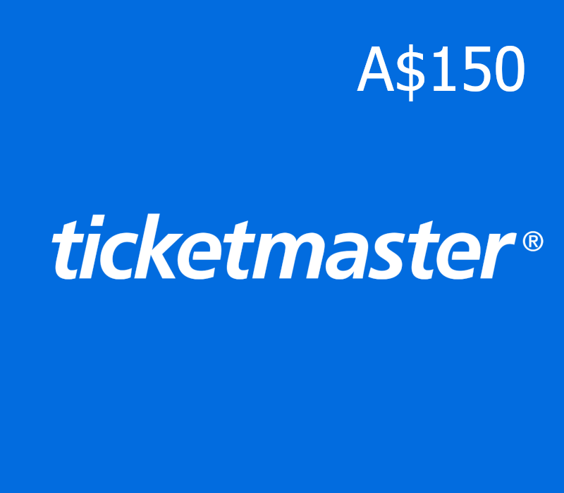 Ticketmaster AUD 150 Подарочная карта AU