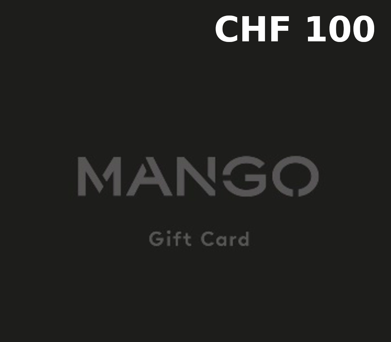 Mango CHF 100 Подарочная карта CH