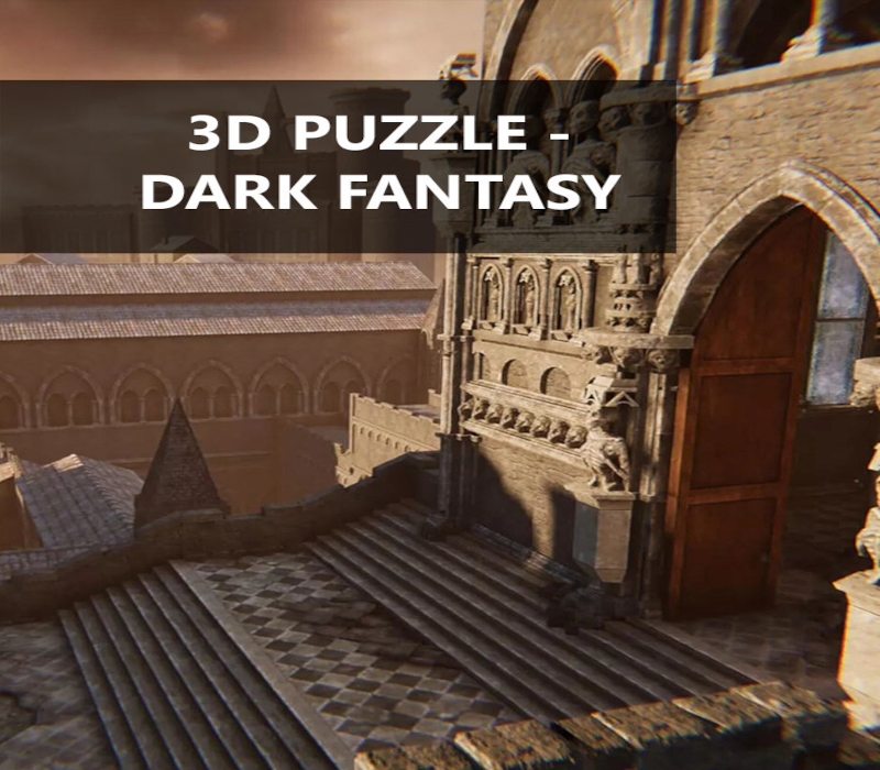 3D PUZZLE - Dark Fantasy PC Steam Ключ