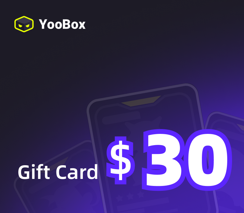 Yoobox.gg USD 30 Подарочная карта