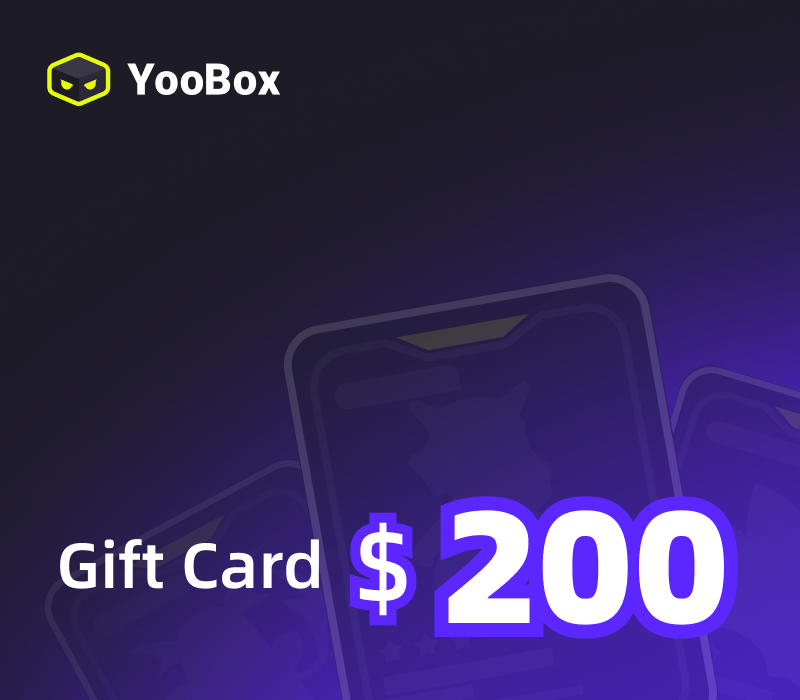 Yoobox.gg USD 200 Подарочная карта