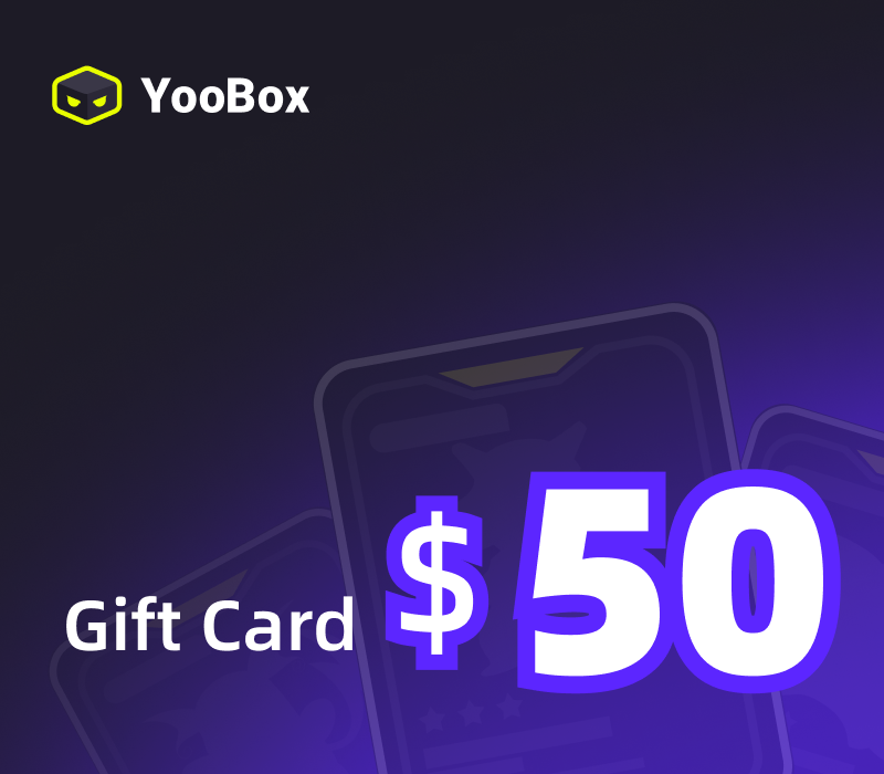 Yoobox.gg USD 50 Подарочная карта