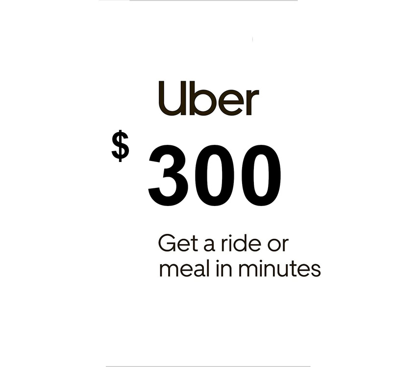 Uber USD 300 Gift Card US