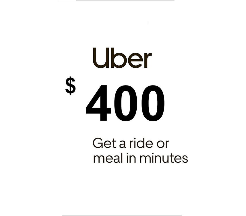 Uber USD 400 Подарочная карта US