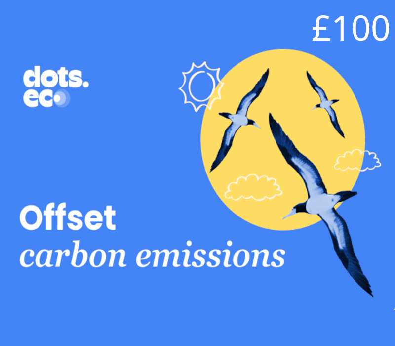 Dots.eco - Offset Carbon Emissions GPB 100 Подарочная карта UK