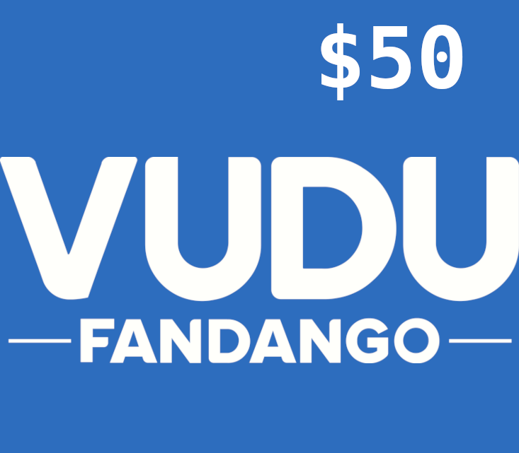 Vudu USD 50 Подарочная карта US
