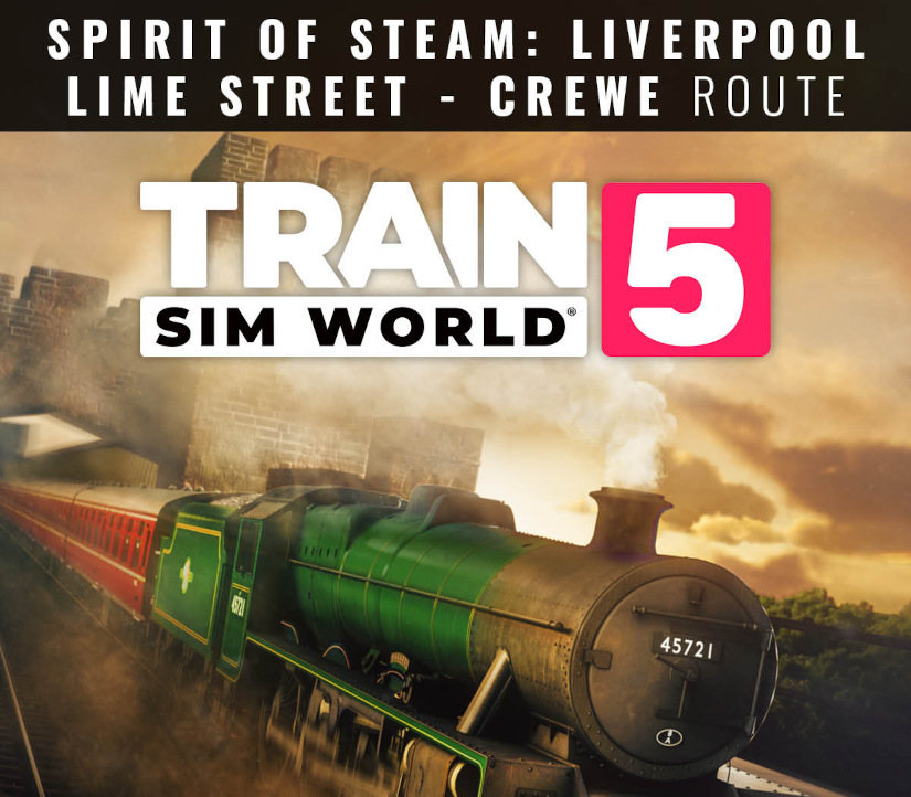 Train Sim World 5: Spirit of Steam: Liverpool Lime Street - Crewe DLC EU XBOX One / Xbox Series X|S Ключ