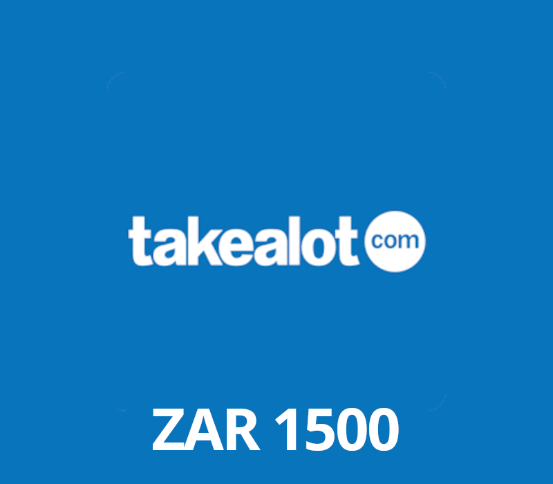 Takealot 1500 ZAR Подарочная карта ZA