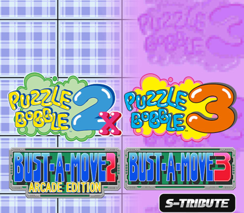 Puzzle Bobble 2X/BUST-A-MOVE 2 Arcade издание & Puzzle Bobble 3/BUST-A-MOVE 3 S-Tribute Набор PC Steam Ключ