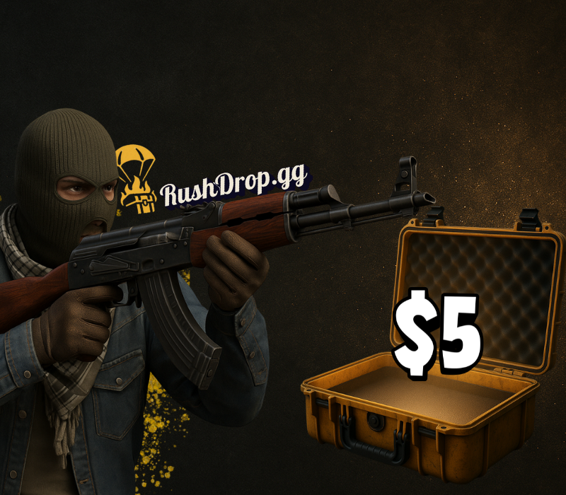 Rushdrop.gg 5 USD Подарочная карта