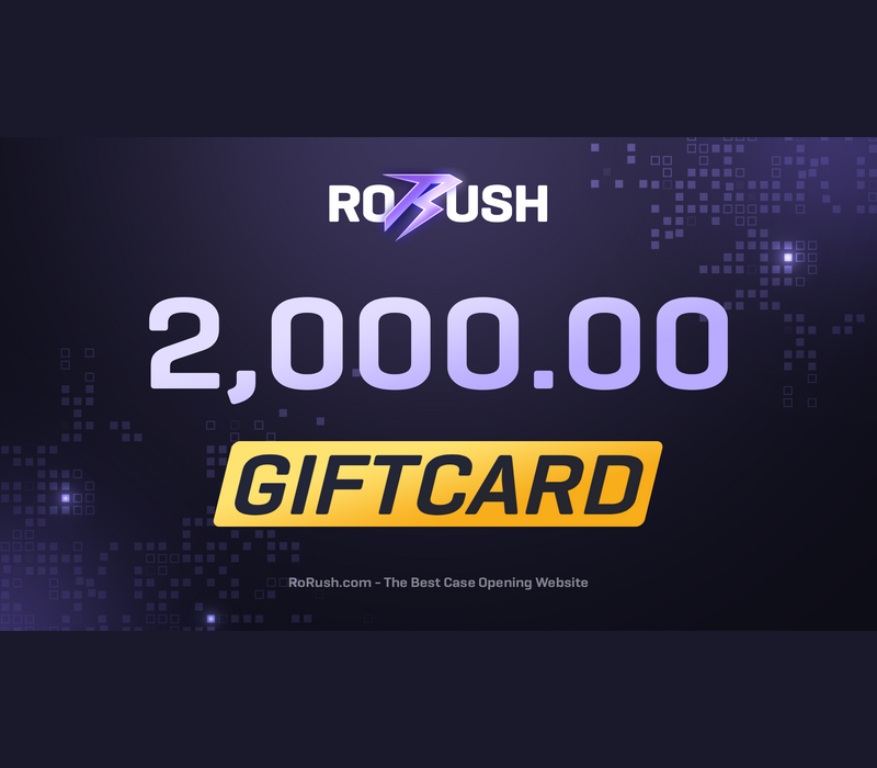 RORUSH 2000 Balance Подарочная карта