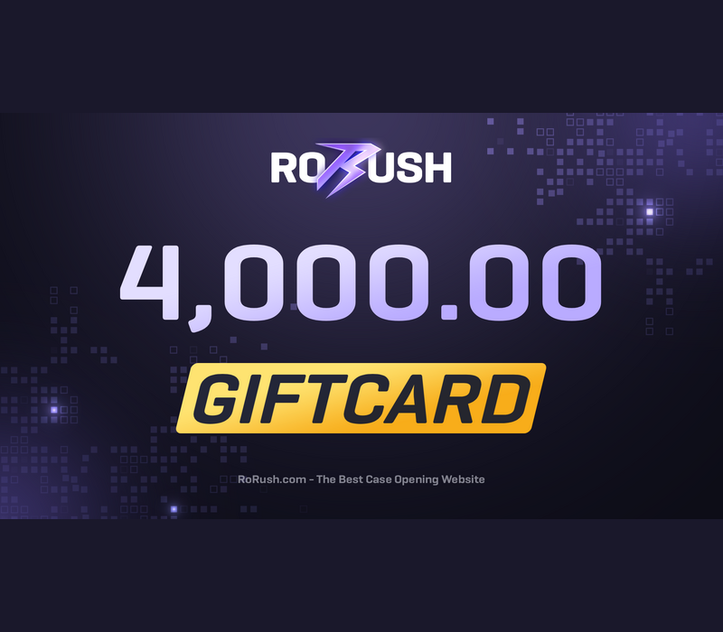 RORUSH 4000 Balance Подарочная карта