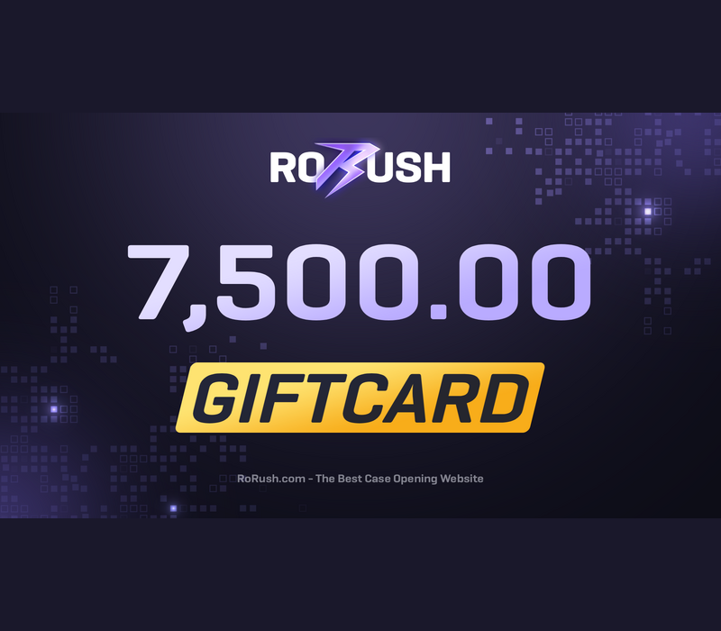 RORUSH 7500 Balance Подарочная карта
