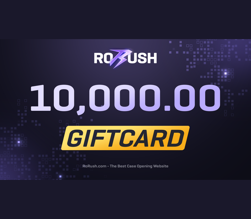 RORUSH 10000 Balance Подарочная карта