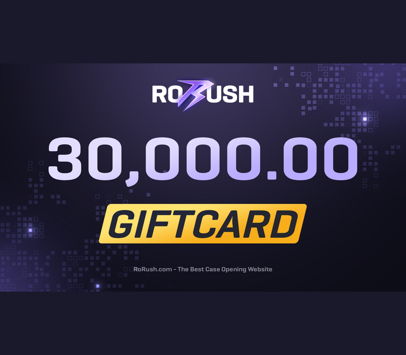 RORUSH 30000 Balance Подарочная карта