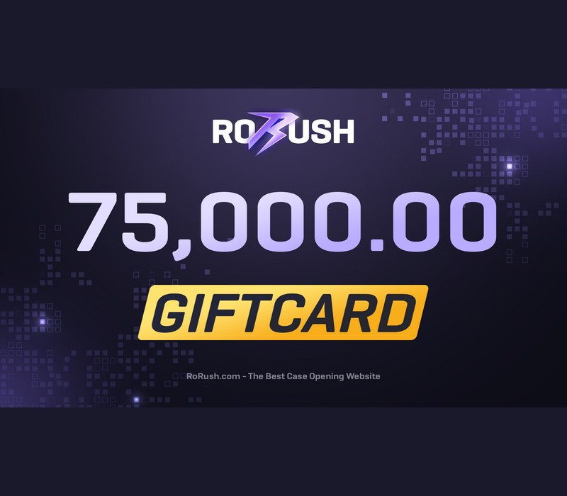 RORUSH 75000 Balance Подарочная карта
