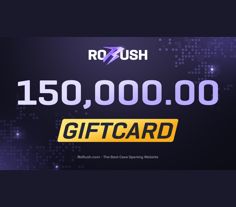 RORUSH 150000 Balance Подарочная карта