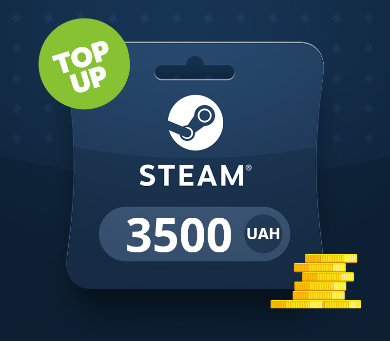 Steam UAH 3500 Top Up UA