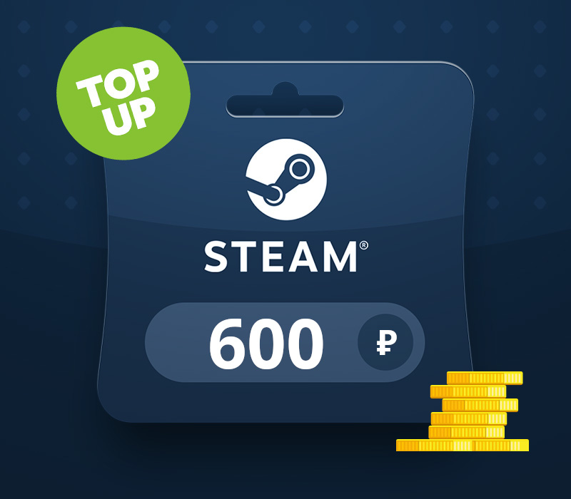Steam RUB 600 Top Up RU