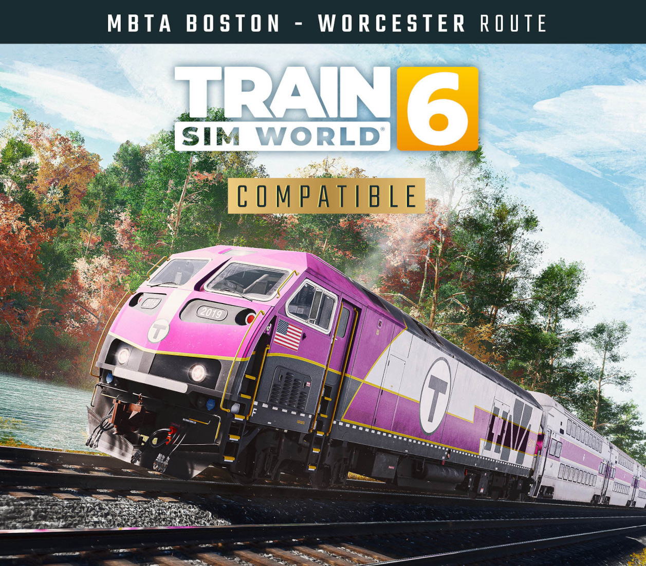 Train Sim World 6: MBTA Commuter: Boston - Framingham/Worcester Line Route Add-On DLC EU XBOX One / Xbox Series X|S / PC Ключ
