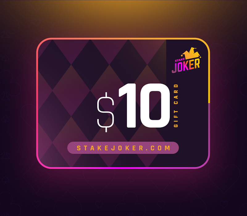 StakeJoker $10 Подарочная карта
