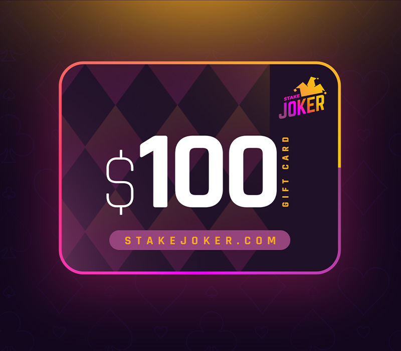 StakeJoker $100 Подарочная карта