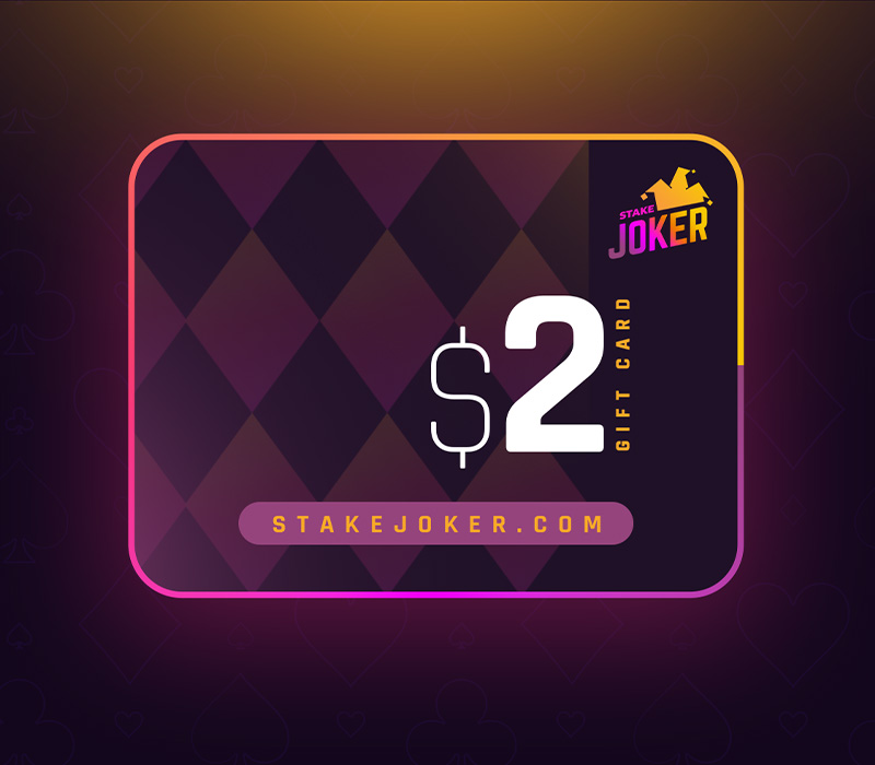 StakeJoker $2 Подарочная карта