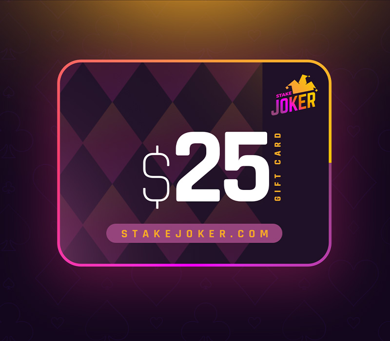 StakeJoker $25 Подарочная карта