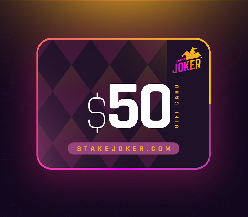 StakeJoker $50 Подарочная карта