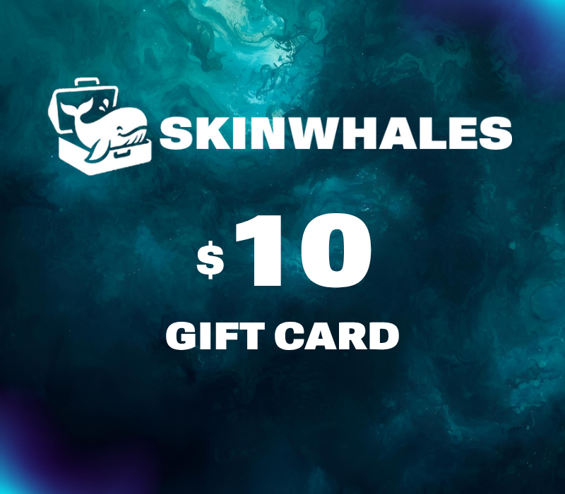 SKINWHALES USD 10 Подарочная карта