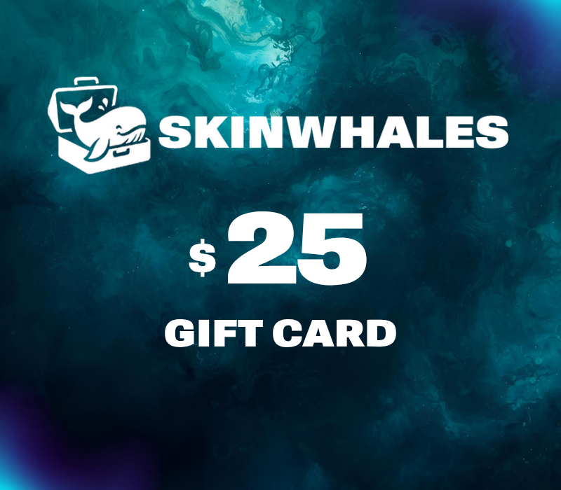 SKINWHALES USD 25 Подарочная карта