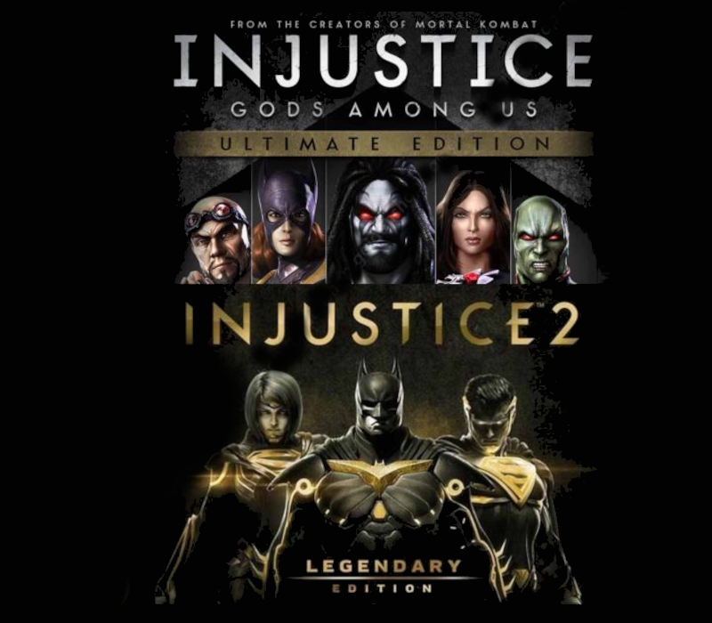 Injustice: Gods Among Us Ultimate Edition + Injustice 2: Legendary Edition Bundle Steam Account