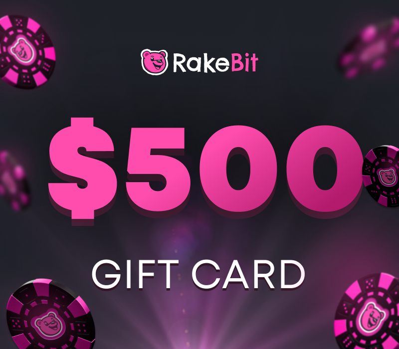 RakeBit $500 Подарочная карта