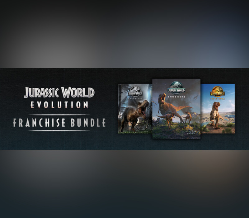 Jurassic World Evolution Franchise Набор PC Steam Ключ
