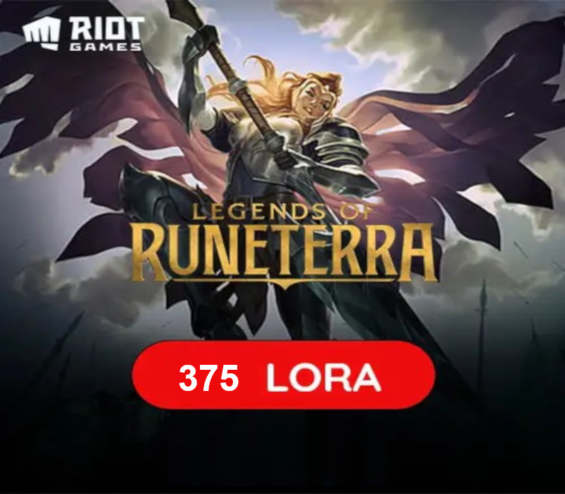 Legends of Runeterra 375 LoRa Подарочная карта TR