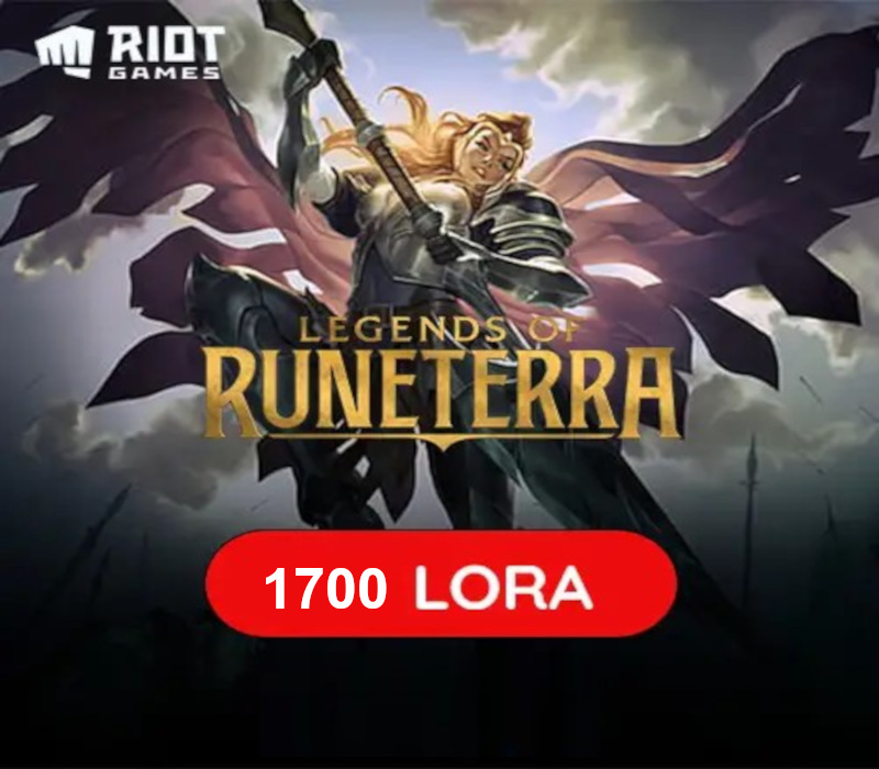 Legends of Runeterra 1700 LoRa Подарочная карта TR