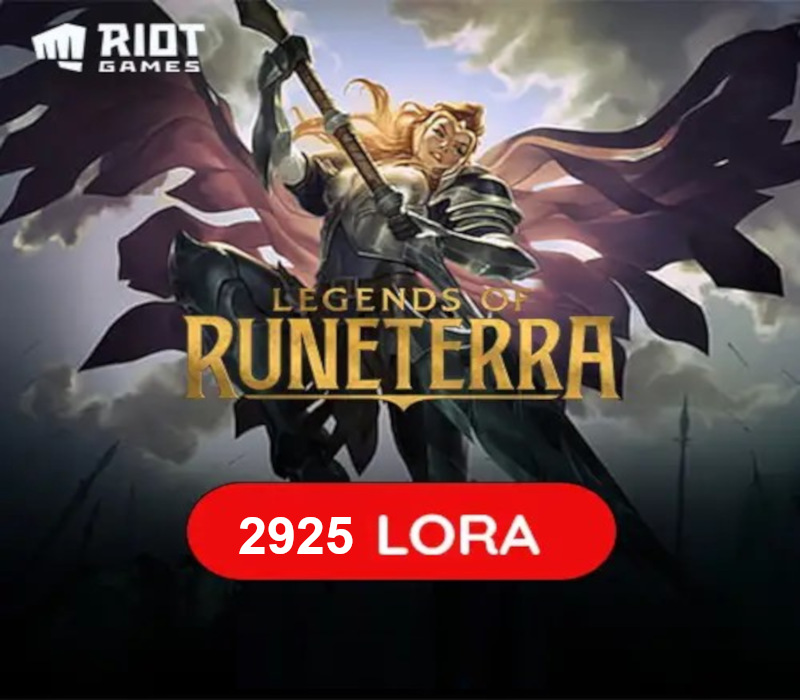 Legends of Runeterra 2925 LoRa Подарочная карта TR