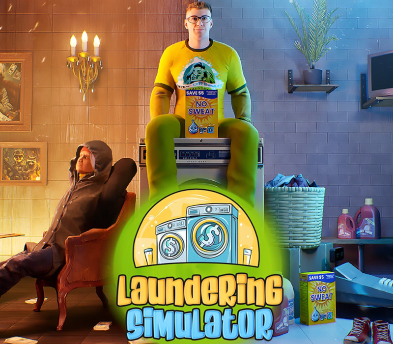 Laundering Simulator: Clean Cash and Laundry PC Steam Ключ